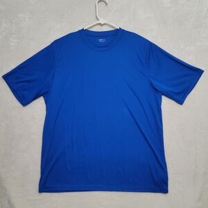 Fitness Gear T-shirt Men's XL Blue Short Sleeve Polyester Work Out